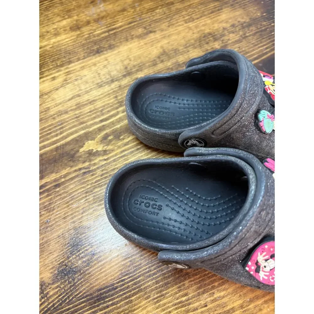 Crocs Black Clogs‎ Size C7